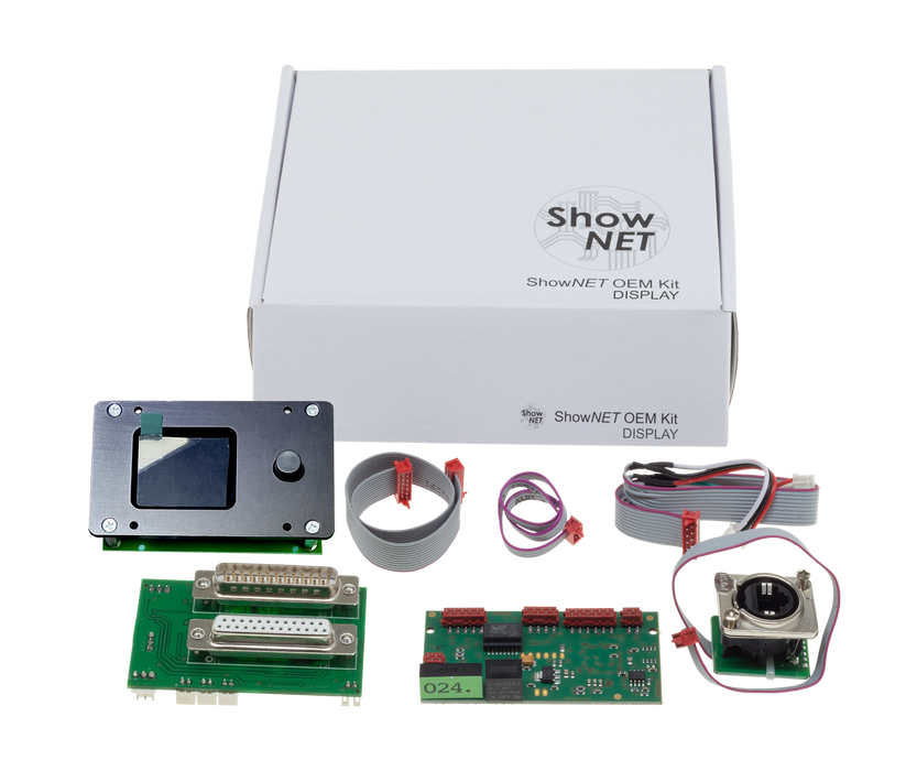 ShowNET OEM Set with Display - multi feature laser mainboard