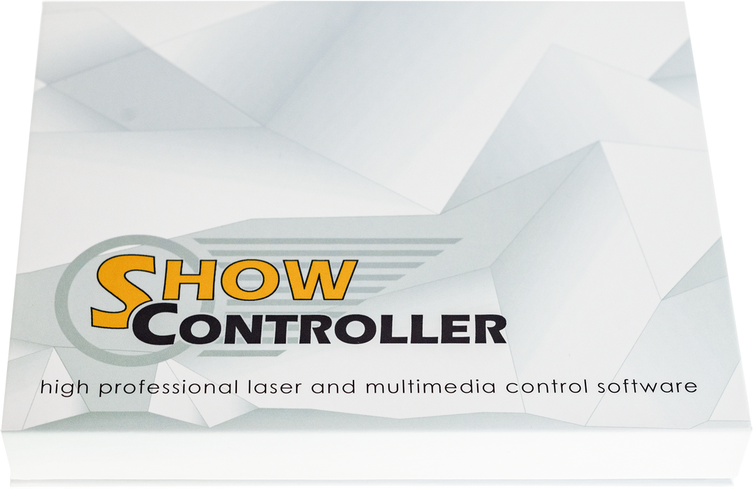 Showcontroller license - professional laser show and multimedia control software
